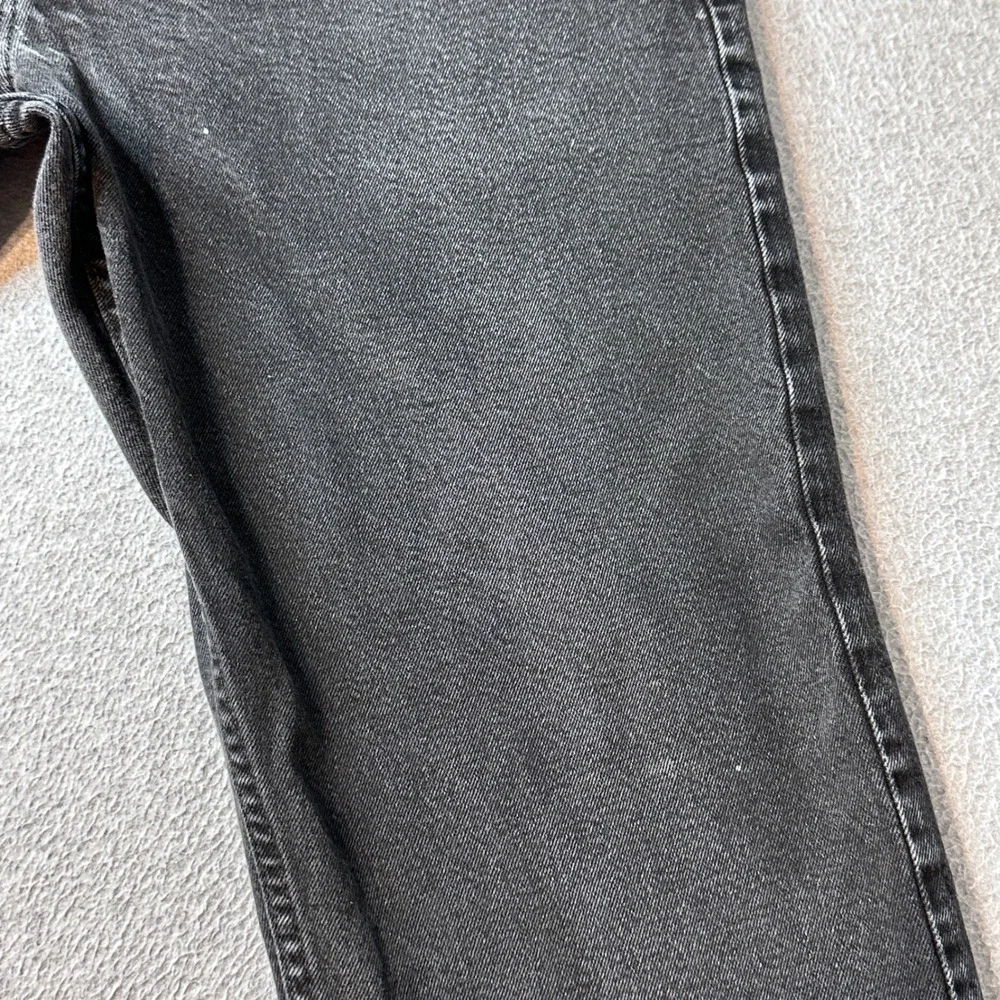 Wrangler Jeans Mens 36x29 (35x26) Black 1097FXVCB Straight Leg Faded Denim Pants